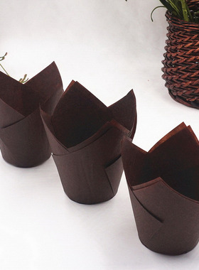 50pcs Baking Cupcake Liners Cup Paper Tuli Baking Wrappe Cas