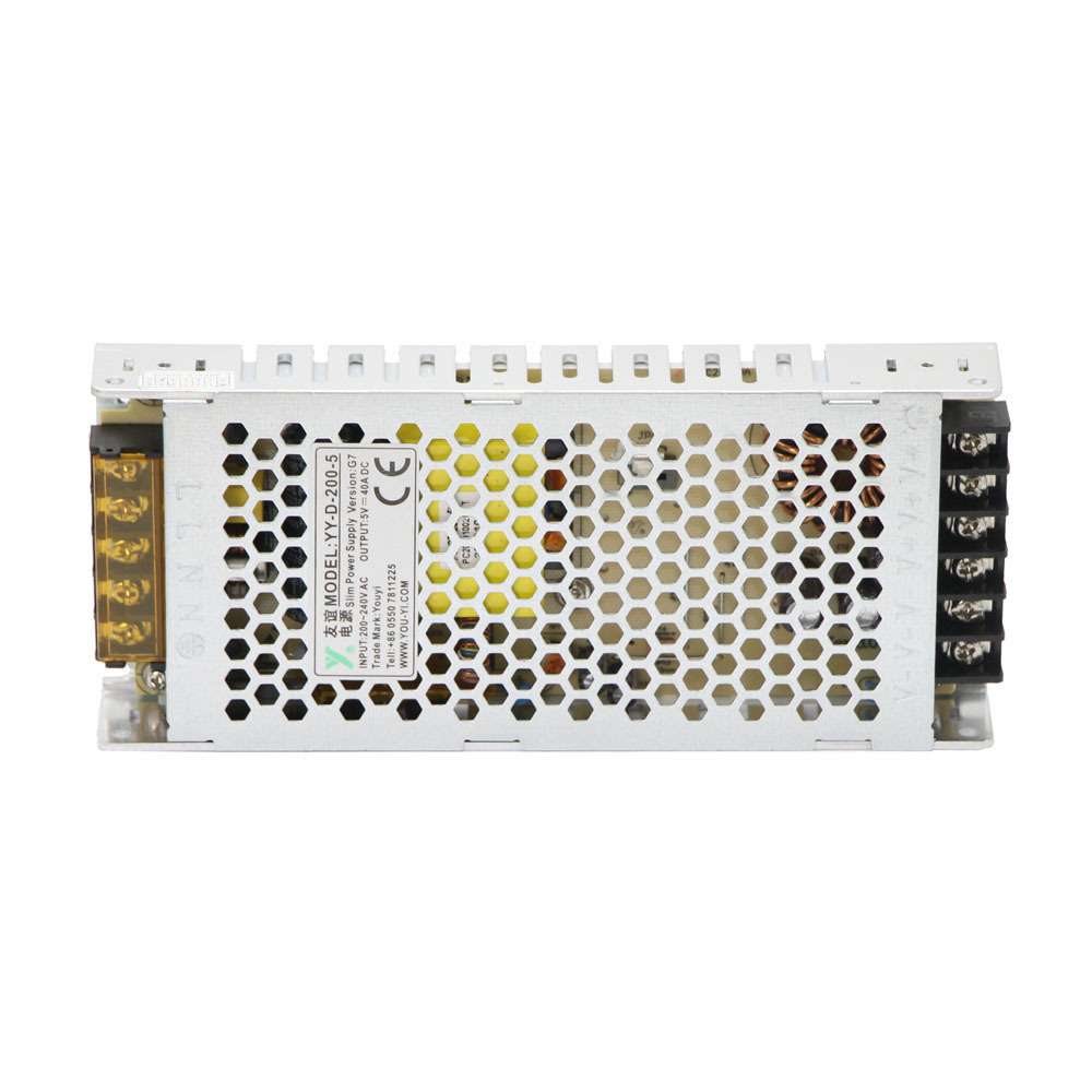 室内开关电源监控电源 led超薄日光灯电源 200W5V40A显示屏