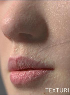 texturing xyz人物角色皮肤纹理颜色贴图mayamax zbrush mari