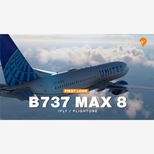 微软模拟飞行2020  ifly737max8  iFly–波音737Max 8机模v1.0.4