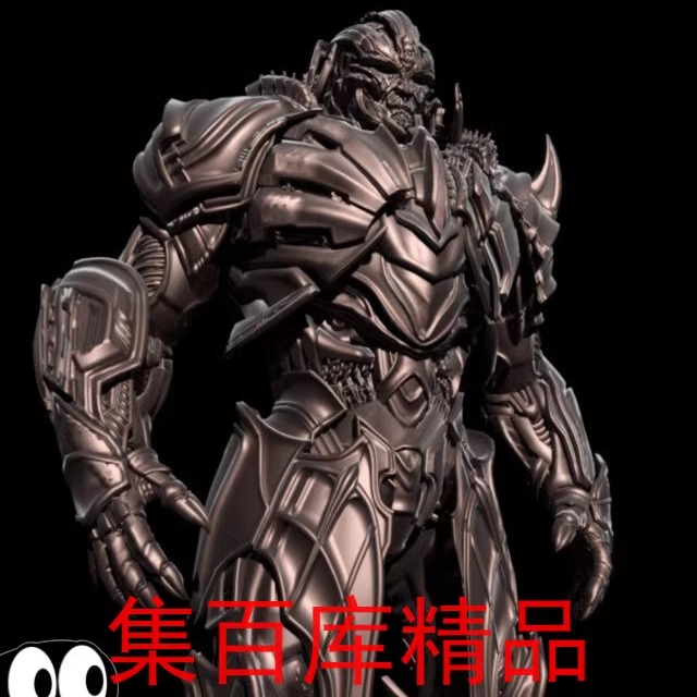 变形金刚5威震天高精度obj/max/fbx3D模型文件STL格式3D打印图纸