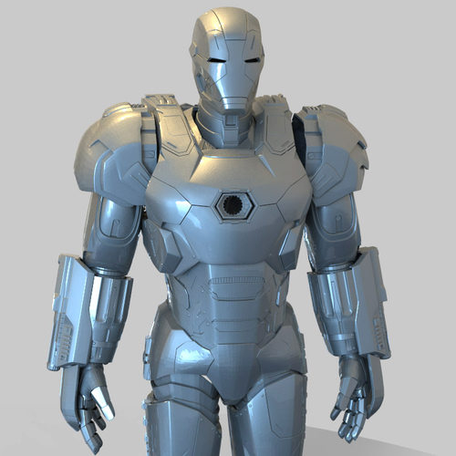 3d打印图纸模型素材文件钢铁侠STL可穿戴装备
