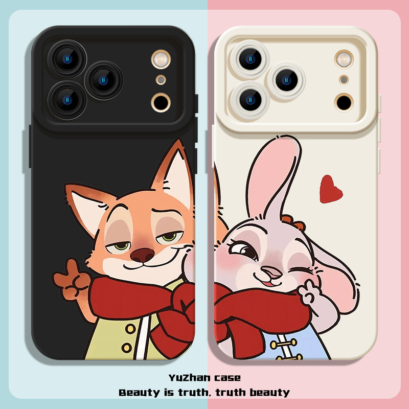 尼克朱迪情侣款防摔软壳