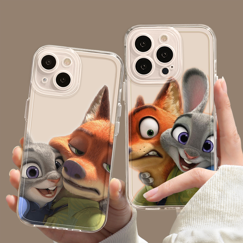 尼克朱迪情侣款防摔软壳