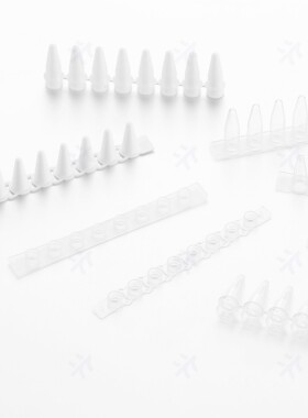 管盖一体八连排管0.2mlPCR8联排管盖套装3312223Virya科学耗材