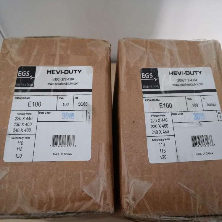 SOLA变压器E050D Hevi-Duty变压器 SolaHD工业控制变压器