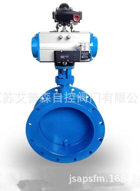 大口径通风法兰蝶阀/气动大口径通风法兰蝶阀D641W-1C蝶阀艾普森