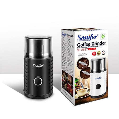 sonifer 咖啡豆自动研磨机电动研磨器 coffee grinder SF-3537