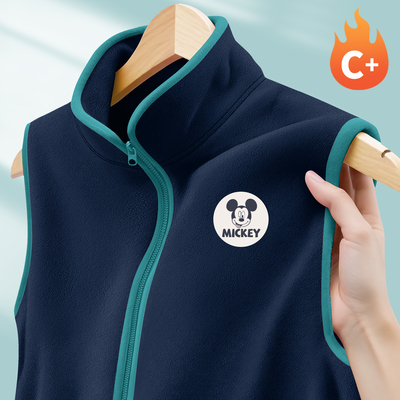 迪士尼儿童马甲儿童摇粒绒背心