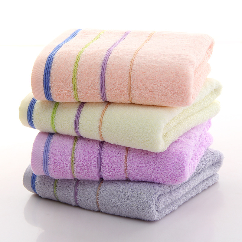 多款竹纤维浴巾140*70cm加厚不掉毛比纯棉好用柔软吸水婴幼儿礼品