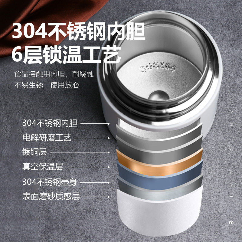 304不锈钢焖烧桶多功能真空焖烧杯长效保温焖烧罐女生焖烧壶