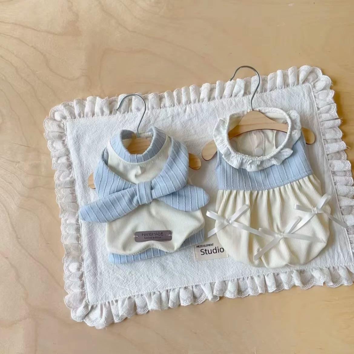 春夏韩系ins风狗狗背心裙子猫咪马甲比熊泰迪博美小型犬宠物服饰
