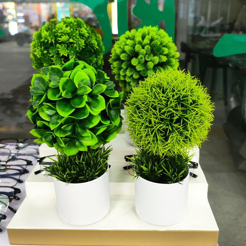 仿真盆栽仿真绿植客厅假花会议桌绿色家居卧室办公室茶几客厅摆件