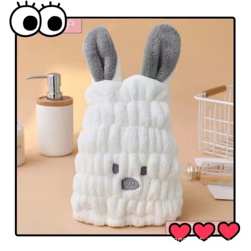 儿童干发帽超强吸水速干女童干发浴帽子擦头发毛巾宝宝洗头包头巾