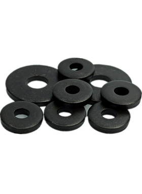 热销发黑平垫片加大加厚平垫螺丝垫片圆形金属垫圈M456m8M10M12M1