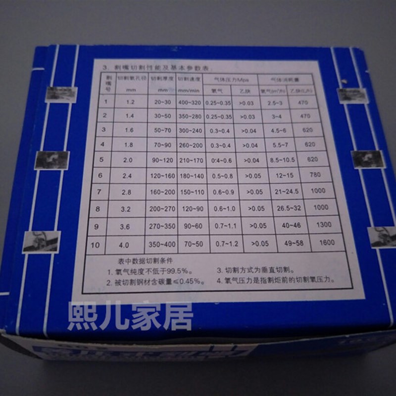 热销上海金凤等压式割嘴 G02乙炔割嘴/半自动割嘴机用割咀0#1#2#3