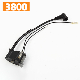 热销52/58油锯高压包点火器3800伐木锯点火线火花塞帽2500火线圈