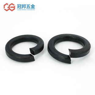 热销【M3-M20】发黑弹垫弹簧垫圈弹簧垫片防松加厚金属垫子螺丝垫