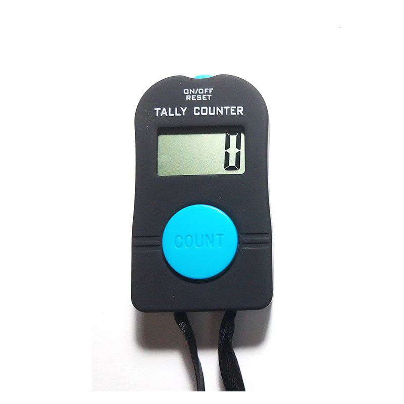 热销大屏电子计数器工作计件点人数记数器电子显示按键带声可加减