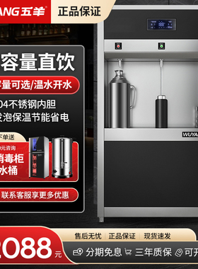 五羊直饮机净水机商用工厂车间大型烧水器RO过滤学校幼儿园饮水机