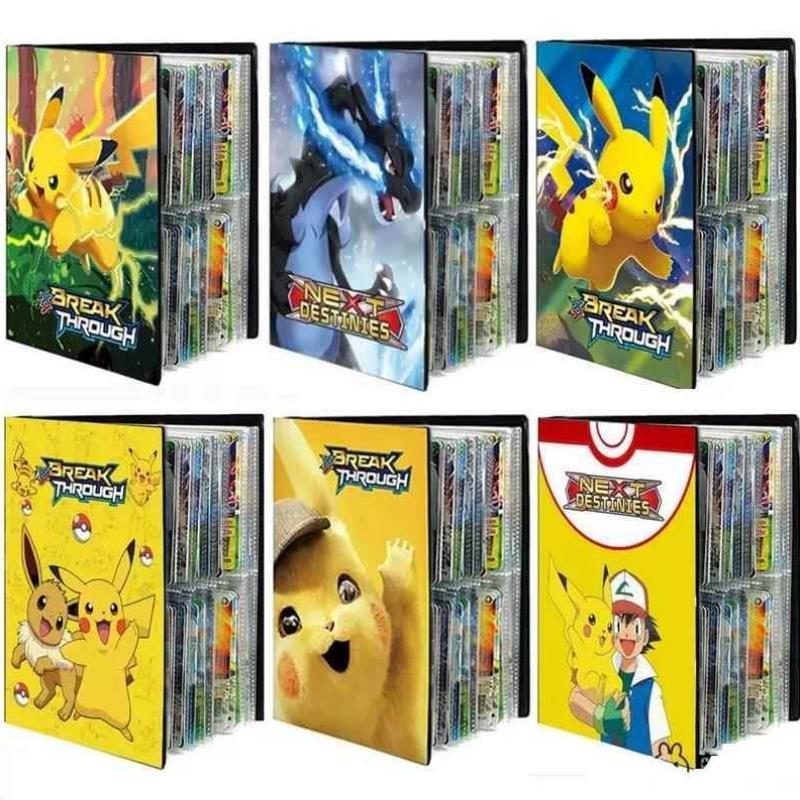 宠物小精灵卡牌神奇宝贝POKEMON卡片皮卡丘收藏卡套口袋妖怪卡册