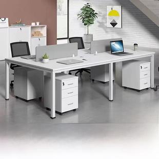杭州办公桌椅组合4人职员桌子简约现代6人员工位屏风卡座办公家具