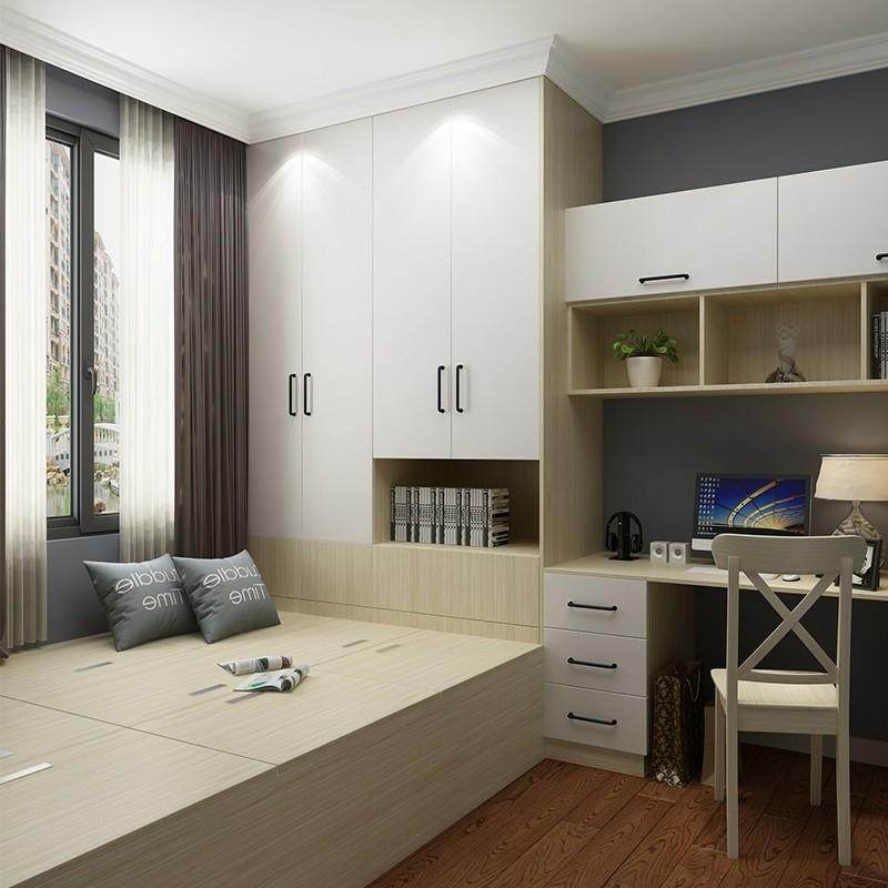 西安万华鲁丽全屋定制衣柜榻榻米床组合衣柜家具现代简约工厂定做,全屋定制,定制走入式衣柜,淘宝优惠券,粉丝福利购,淘宝优惠卷