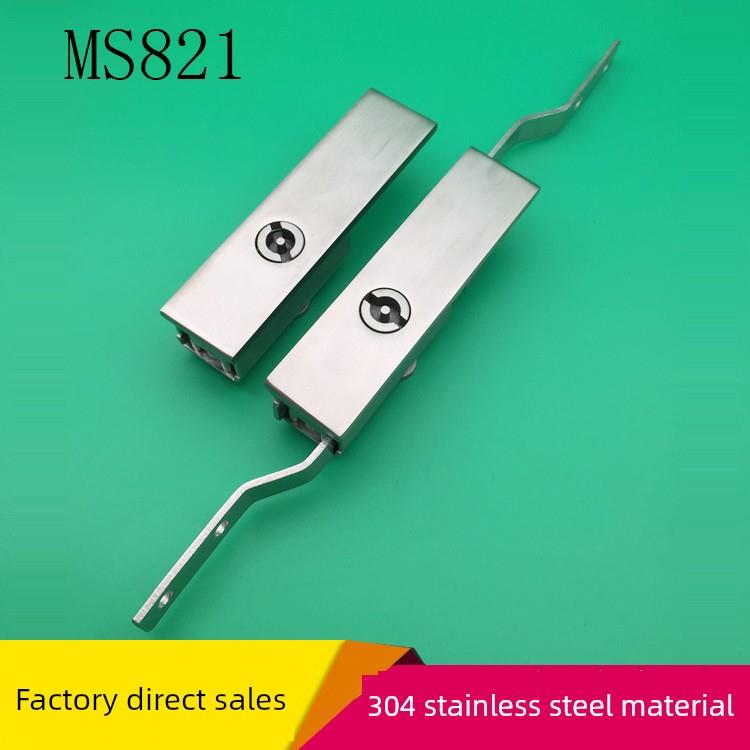 MS821不锈钢天地连杆锁威图机柜门锁不锈钢配电箱柜门机械锁