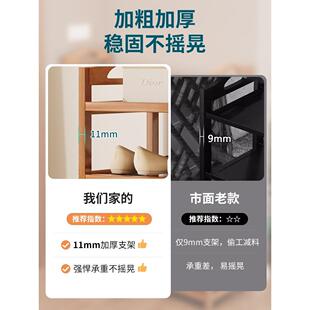 柜 鞋 架子门口简易家用室内好看2024爆款 新款 入户门后多层收纳竹鞋