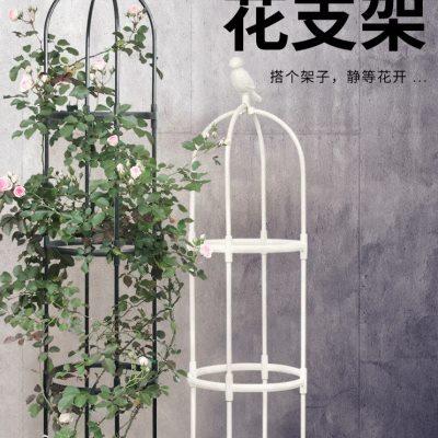 枝晓 插接式U型月季架 花架爬藤架室内盆栽植物月季玫瑰支撑架