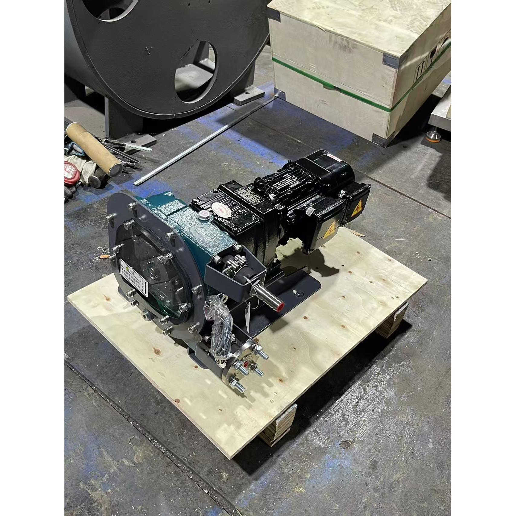 工业软管泵蠕动泵纯自吸无泄漏无堵塞颗粒输送机高粘度输送泵高压