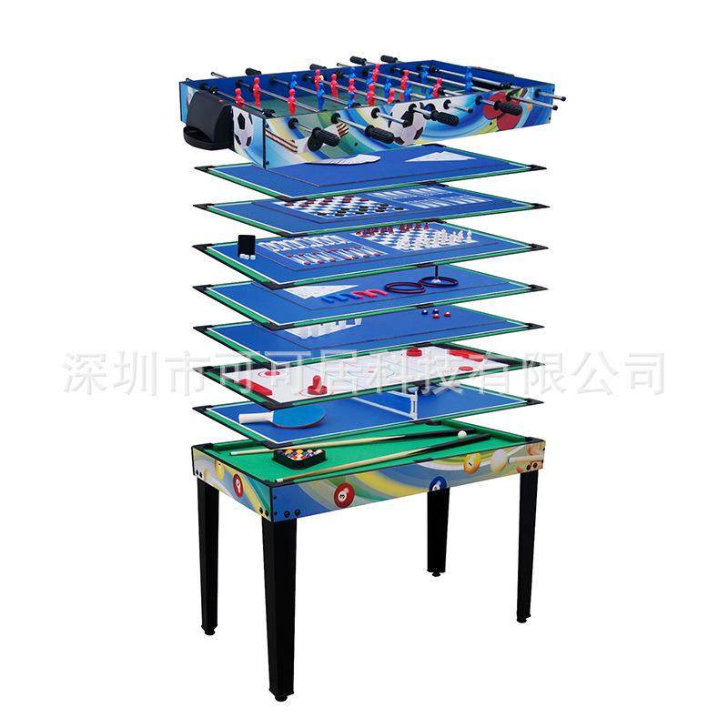 12合1多功能桌上足球台球冰球保龄球扑克SUM-4824-12新款