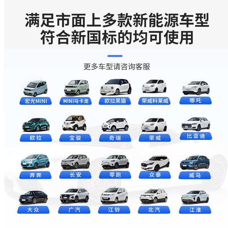 欧拉黑猫IQ白猫R1R2好猫专用地线接地宝转换器新能源车充电插座