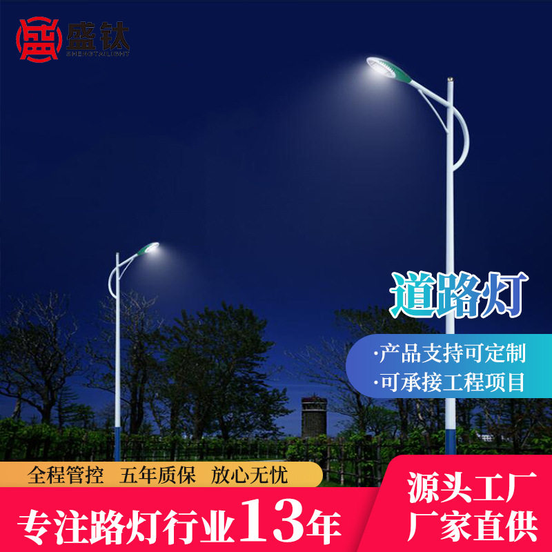 市电路灯厂家供应道路灯 新农村道路路灯城市路灯供应节能路灯杆