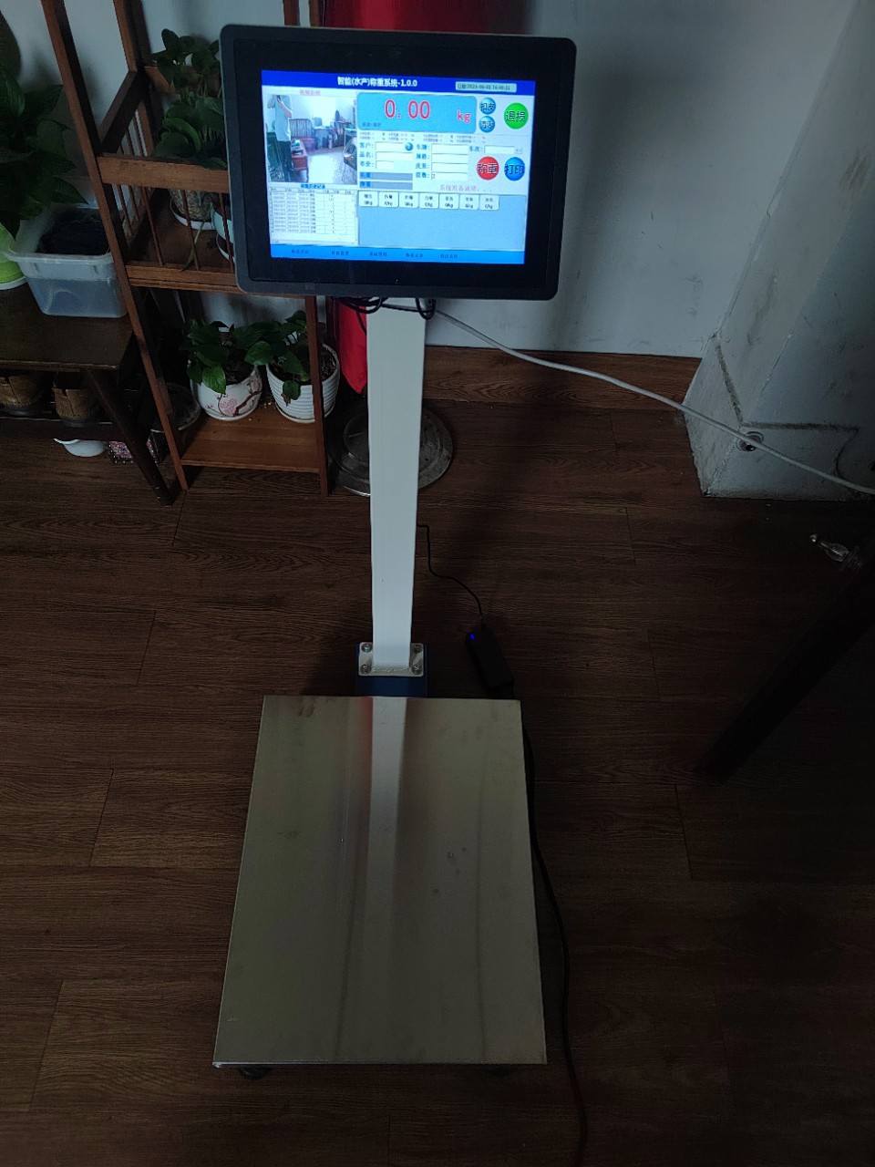 带录视频 带后台软件食堂收货秤 带拍照 WIEI 功能智能电子秤