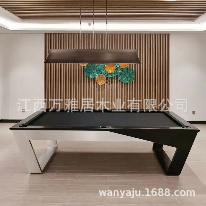 厂家直销GE24高端台球桌家用桌球台标准型高档美式青石板钢库