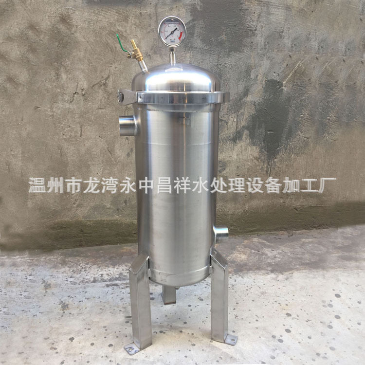 不锈钢快开抱箍式袋式过滤器