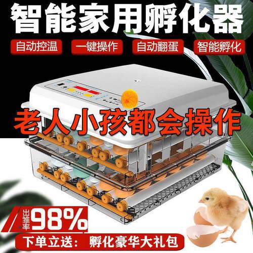 【高孵化自】孵化机全动率家用小型孵化器小鸡鸭鹅JMX鸽子鹑孵蛋
