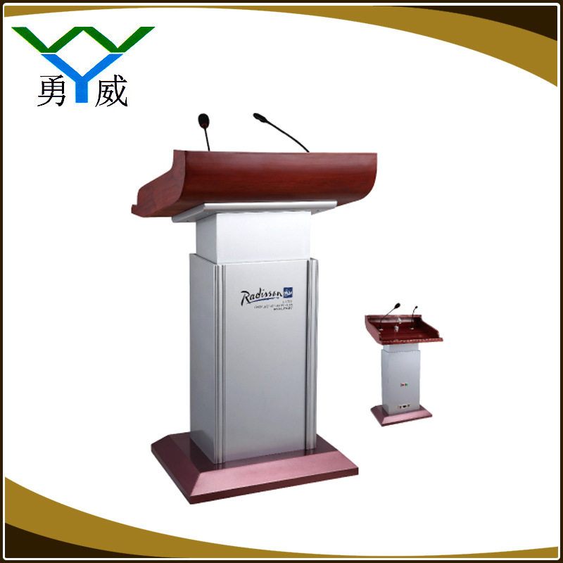 升降酒店演讲台讲师教师多功能讲台桌司仪主持人发言培训演讲台