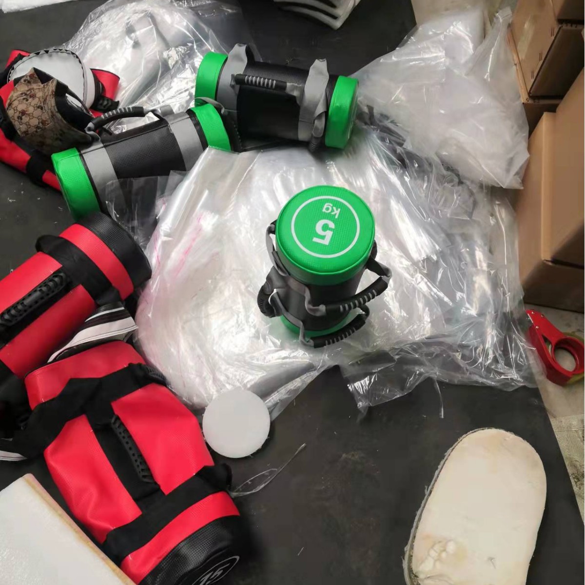 出口厂家直供举重沙袋能量包健身房健身器材沙包能量包