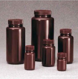2106-0004 耐洁/Nalgene琥珀色125mL广口瓶避光12个/包，72个/箱