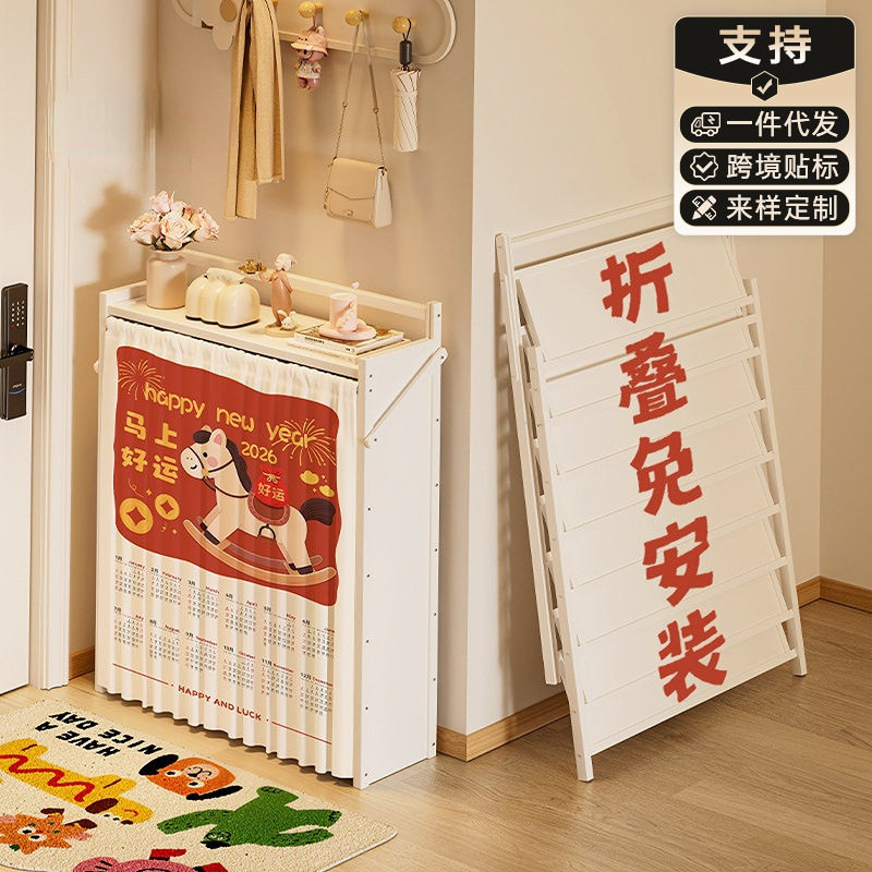 免安装鞋架折叠入户门家用门口多层不占地方新型玄关好看简易鞋柜