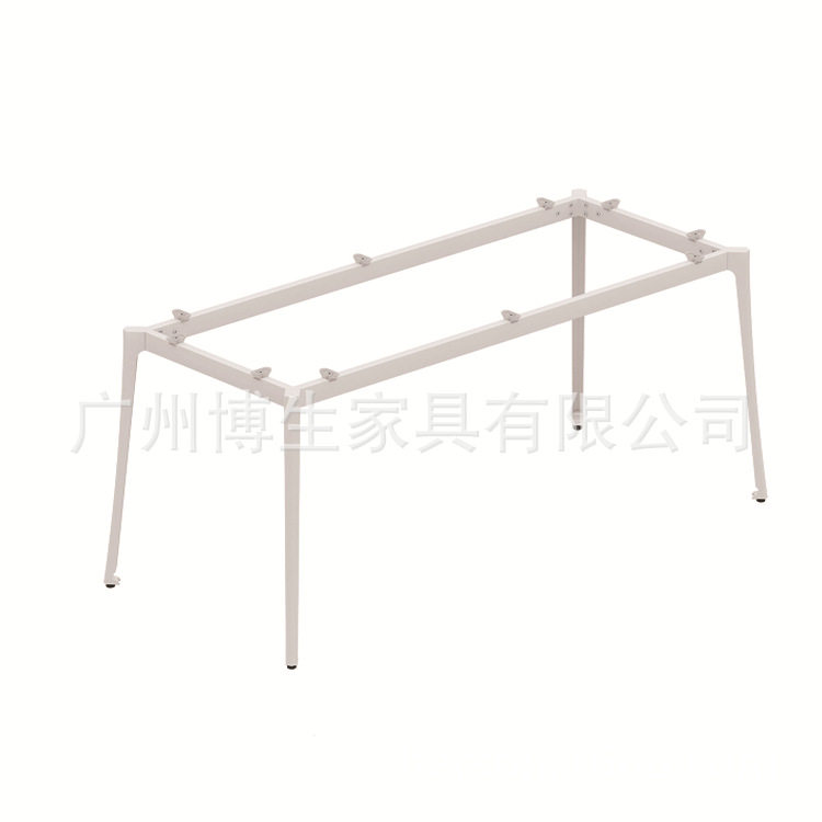 办公桌架 金属喷涂单人位/主管桌台架 铁艺桌腿支架