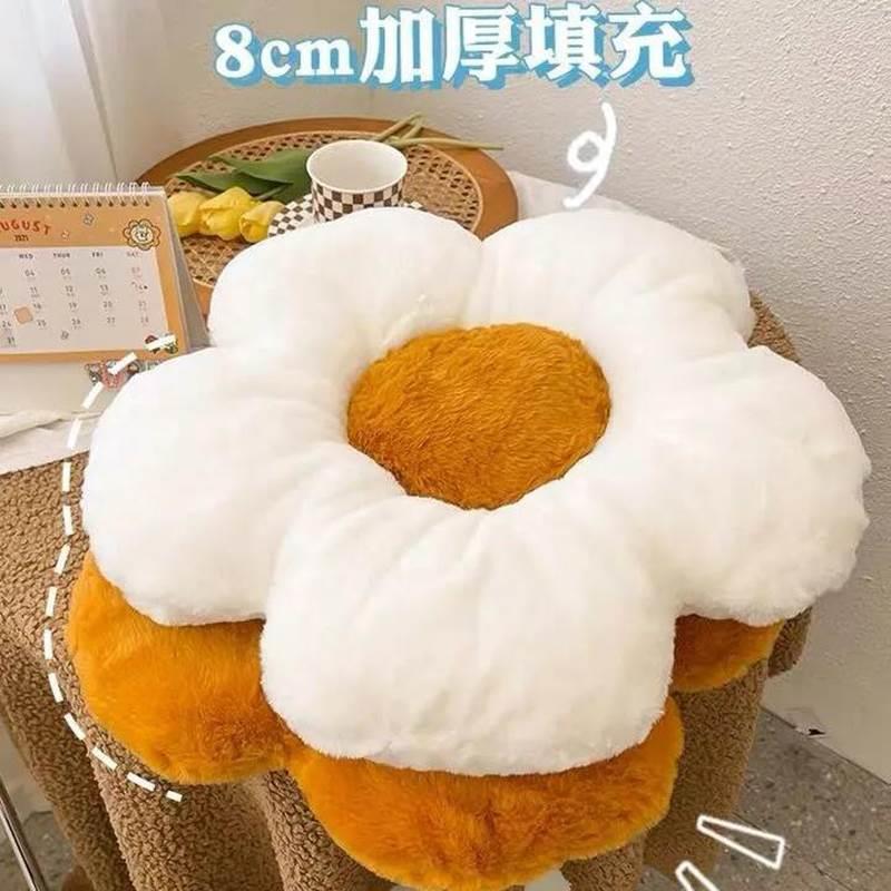 坐垫椅子垫四季通用办公室餐桌椅子坐垫学生椅子垫防滑透气靠背垫