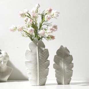 桌面花器創(chuàng)意家居擺件 樣板房設(shè)計工藝品 北歐風(fēng)格 景德鎮(zhèn)陶瓷花瓶