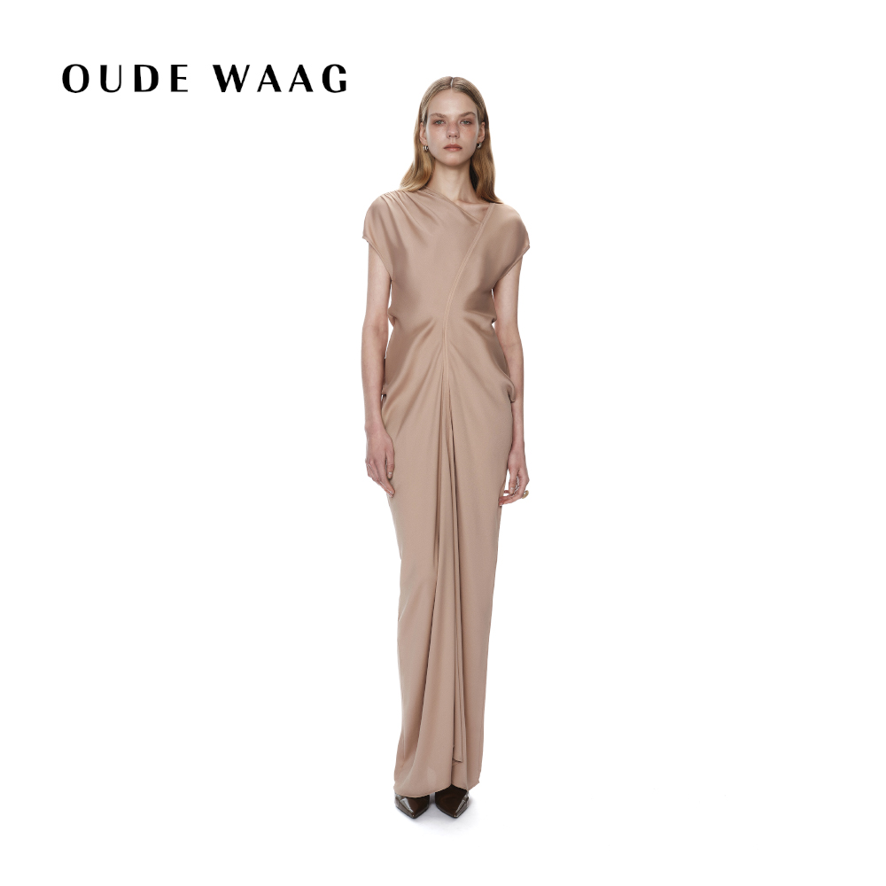 【奚梦瑶同款】OUDE WAAG 25春夏 法式冷淡风气质连衣裙