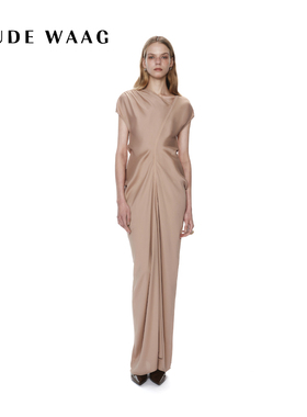 【奚梦瑶同款】OUDE WAAG 25春夏 法式冷淡风气质连衣裙