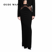 26春夏新款 OUDE WAAG 优雅性感精裁拼接半身裙