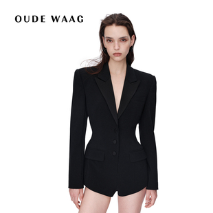 解构精裁连体女士西装 OUDE 率性利落气质 26早春新款 WAAG