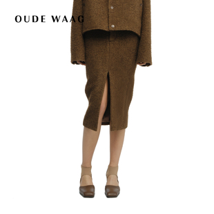 高级质感毛呢女装 秋冬 七分裙 WAAG OUDE